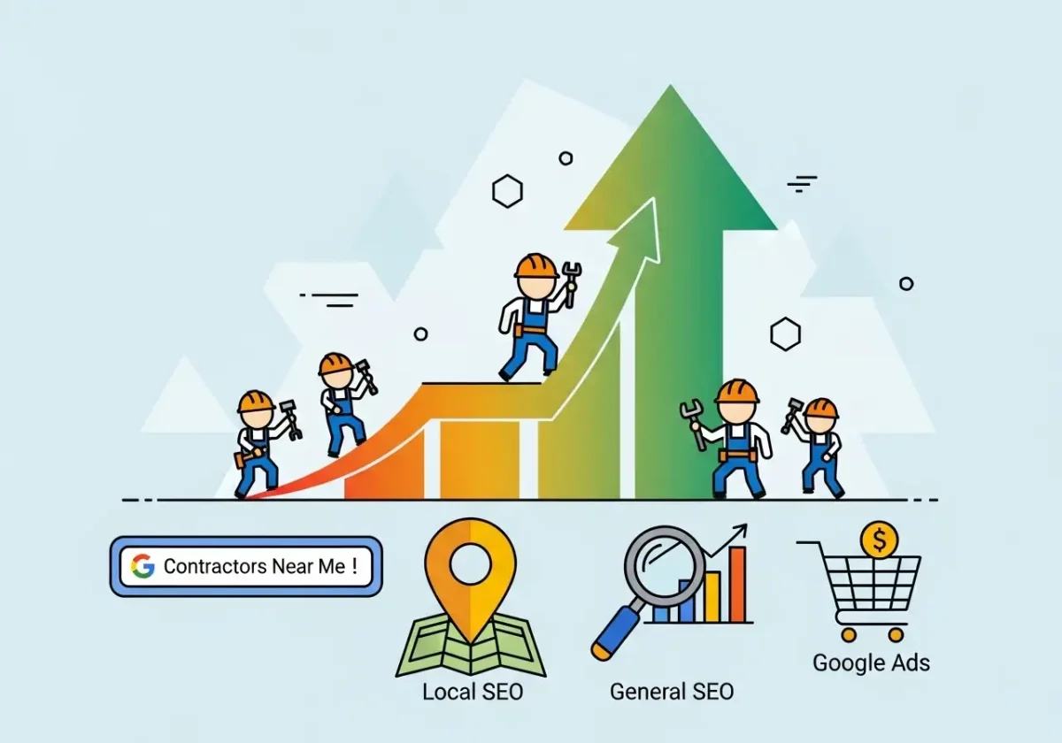 local seo for contractors strategy.