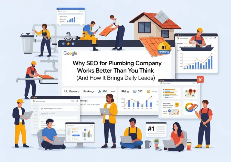 seo for plumbing company explained.