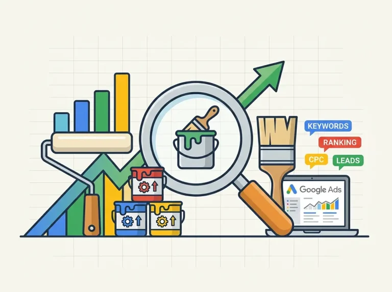 painting company ads seo strategy.