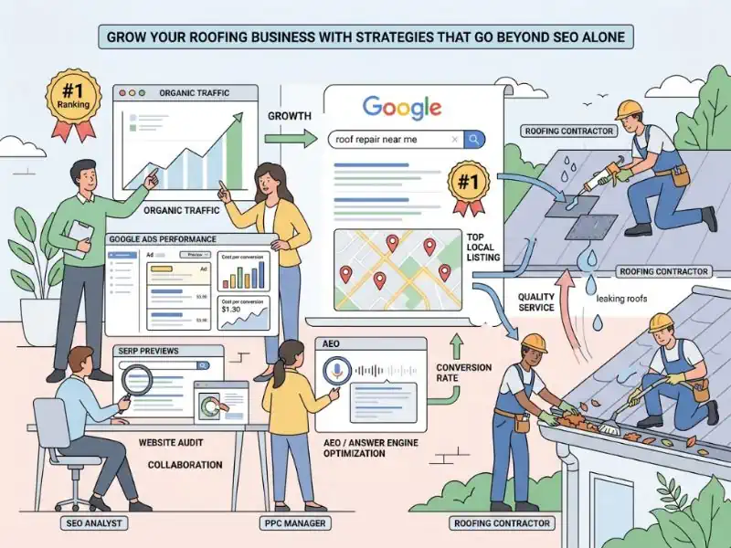roofing seo services lead generation.