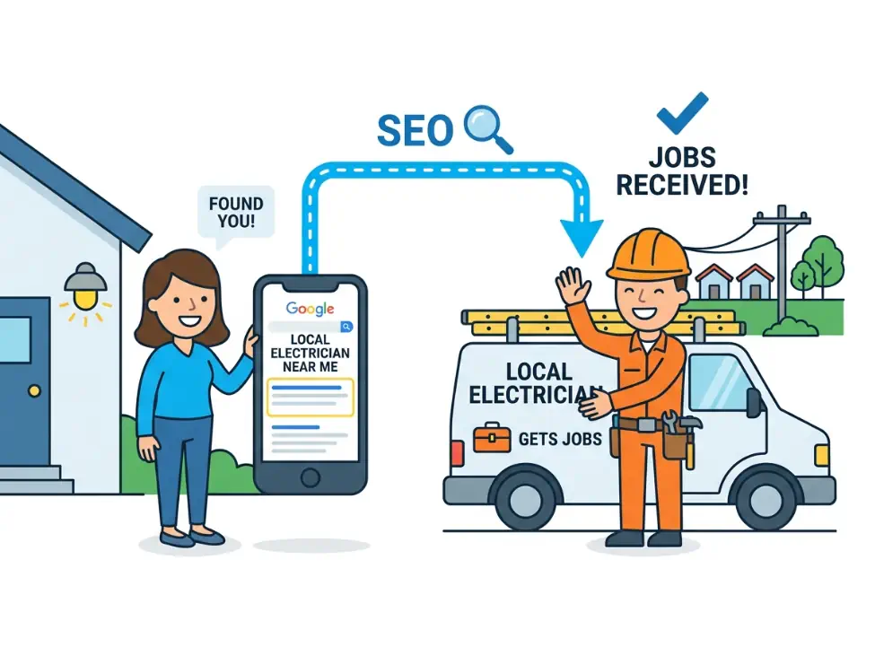 seo services for electricians local.