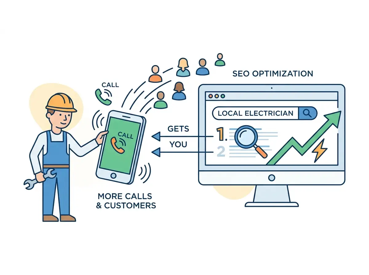 electrical seo services strategy.