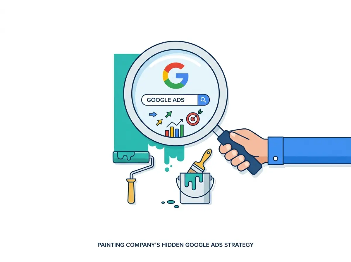 painting company advertising Google Ads.