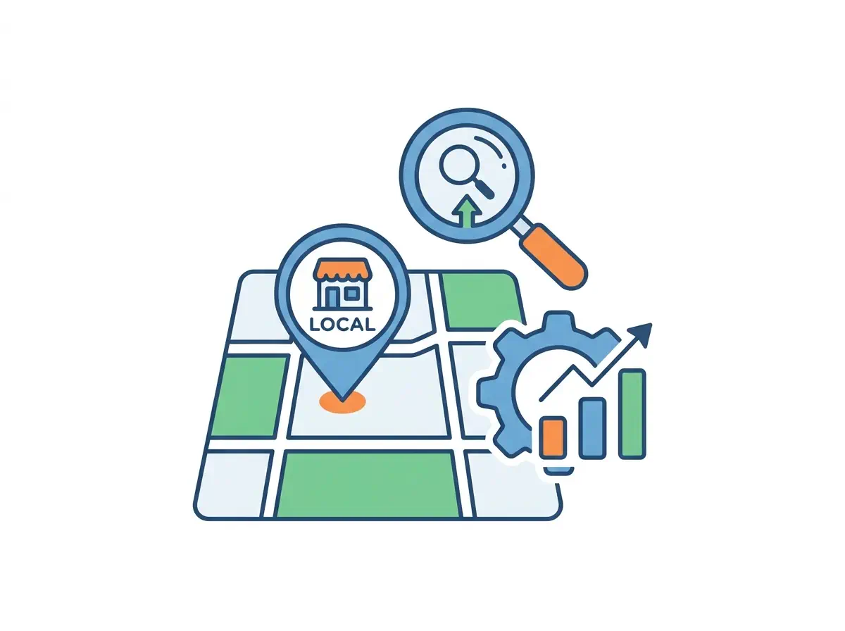 plumbing contractor local seo services map rankings.