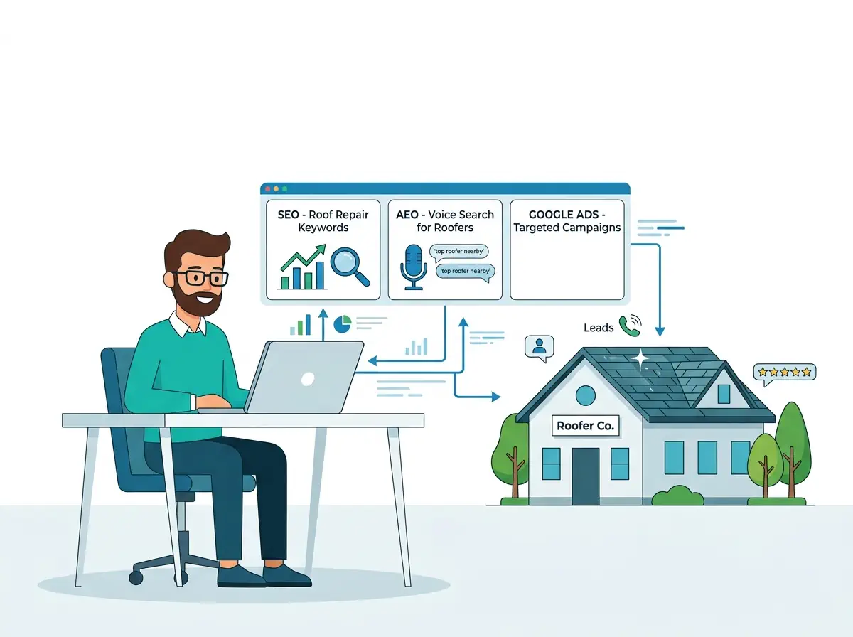 roofing marketing companies strategy.