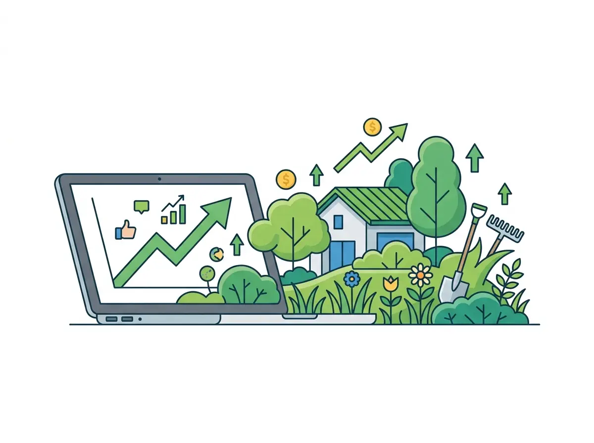digital marketing for landscapers growth.