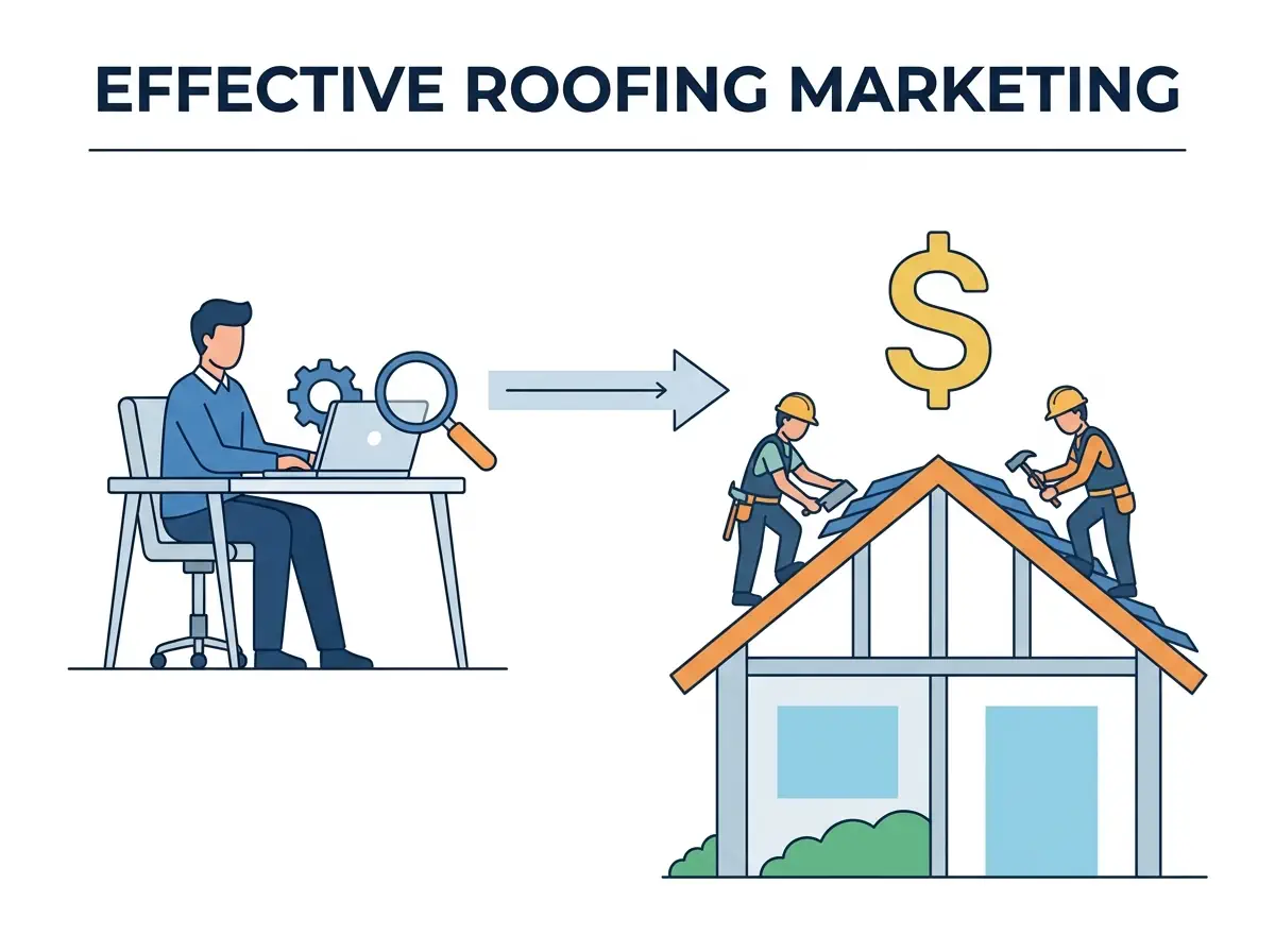 marketing for roofing contractors strategy.