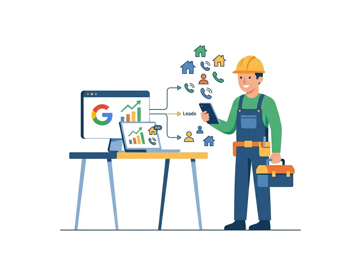 painting company Google Ads campaign.