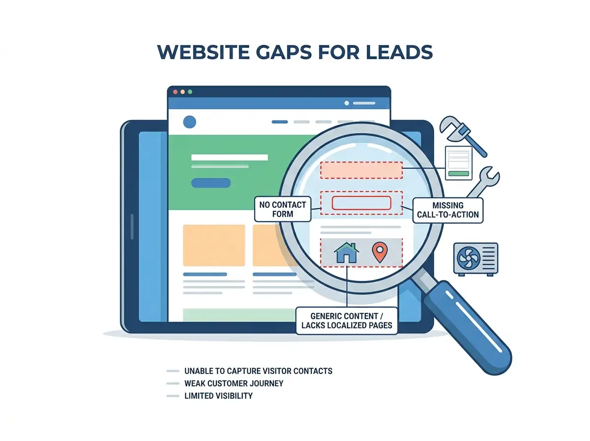 plumbing hvac seo strategy.