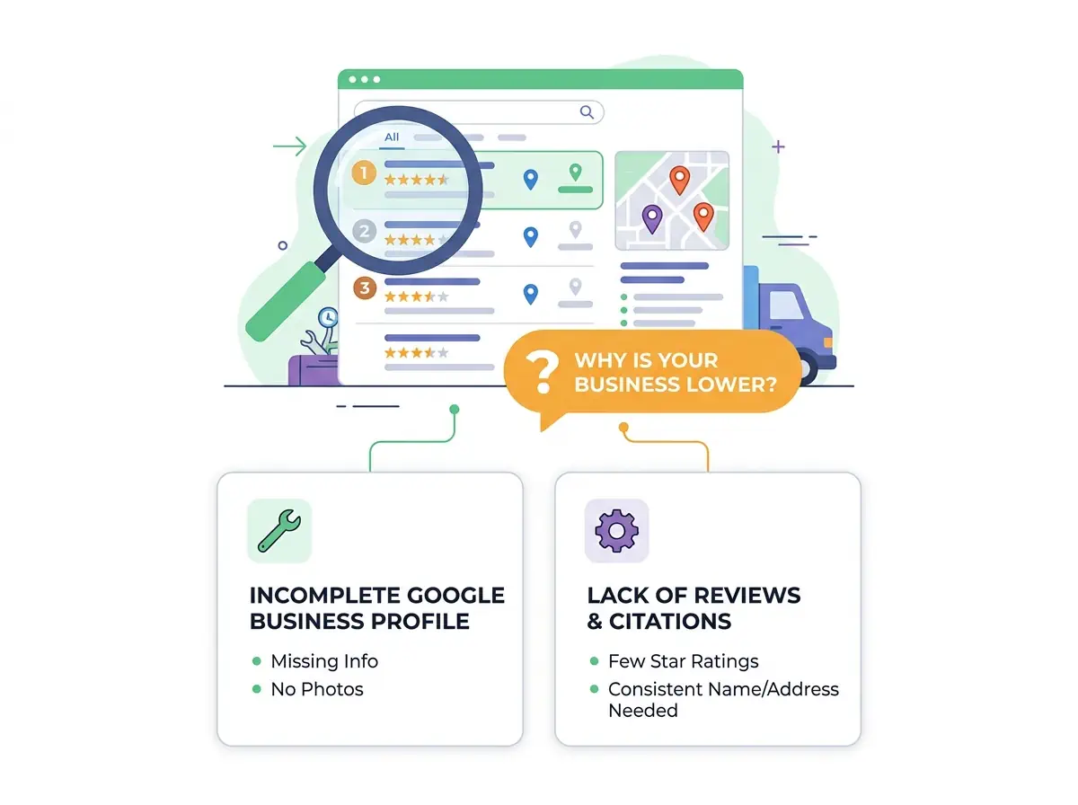 local seo hvac visibility.